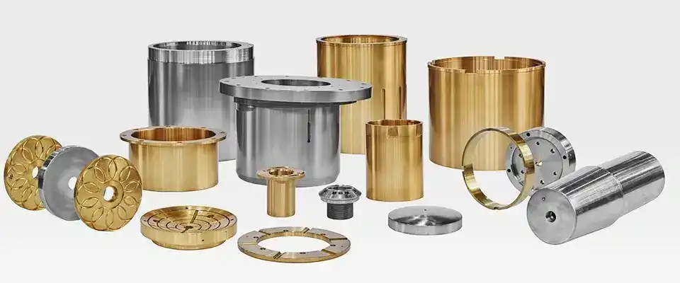 قطع غيار الكسارات المخروطية والفكية والدورانية